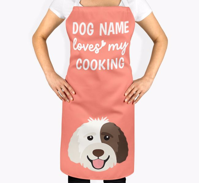 Loves My Cooking: Personalised {breedFullName} Apron